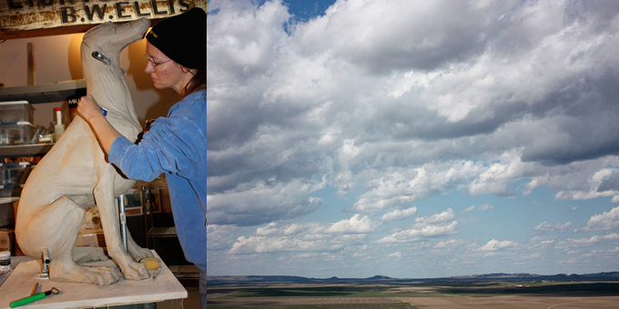 Sarah Regan Snavely studio